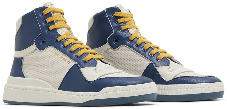 Saint Laurent SL 24 Mid Off White Light Navy