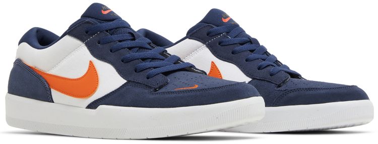 Nike Force 58 SB Midnight Navy Safety Orange