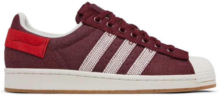 Parley x adidas Superstar Shadow Red