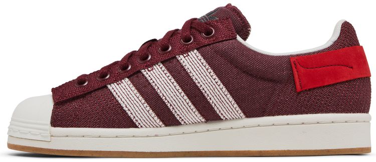 Parley x adidas Superstar Shadow Red