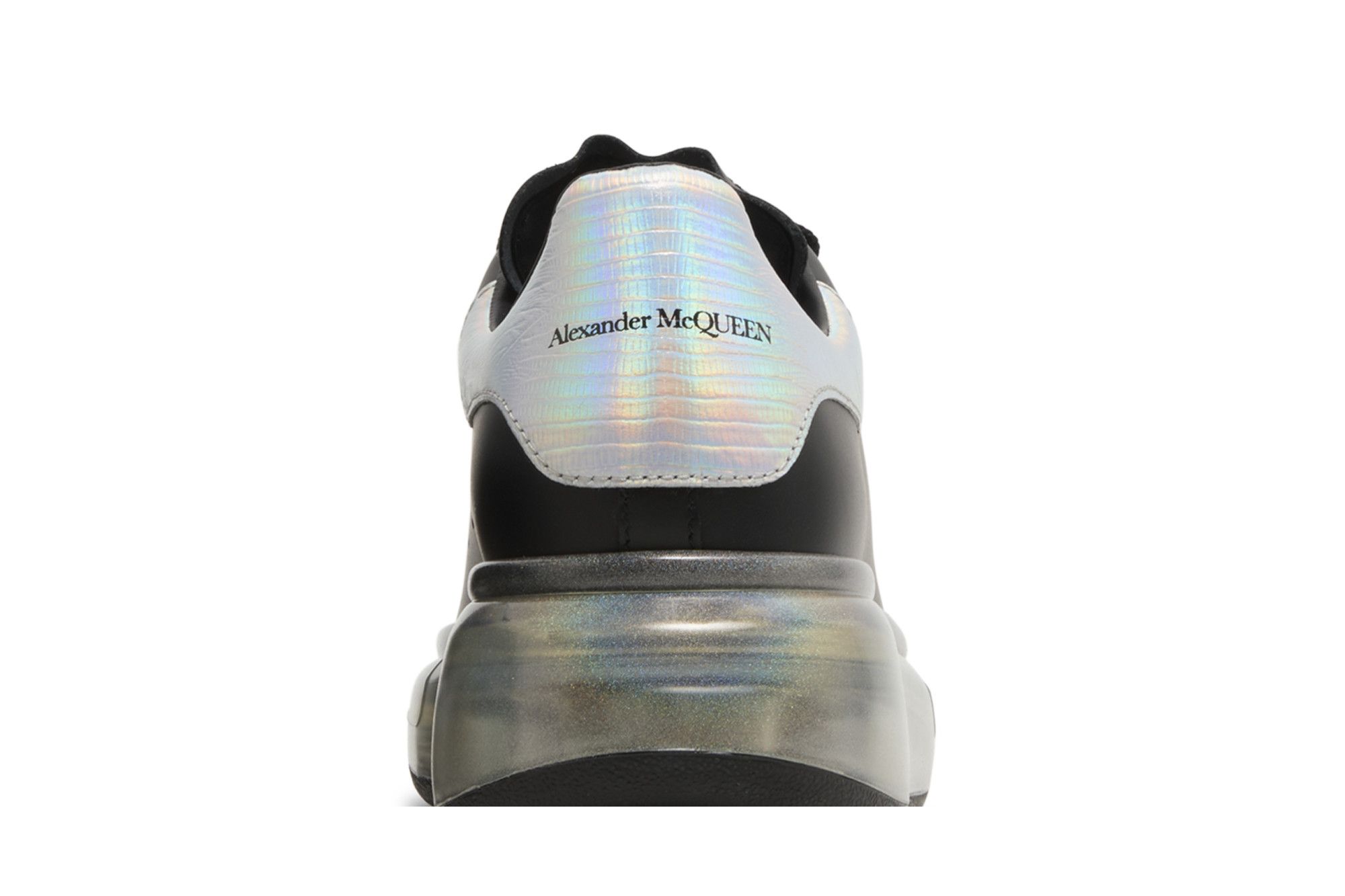 Buy Alexander McQueen Wmns Oversized Sneaker 'Black Holo