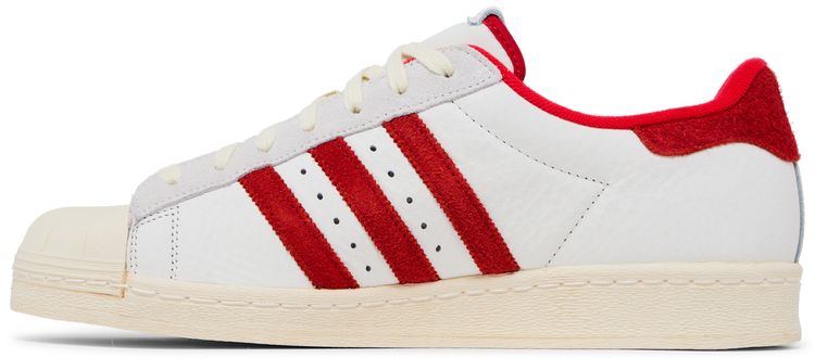 Adidas Superstar 82 White Vivid Red