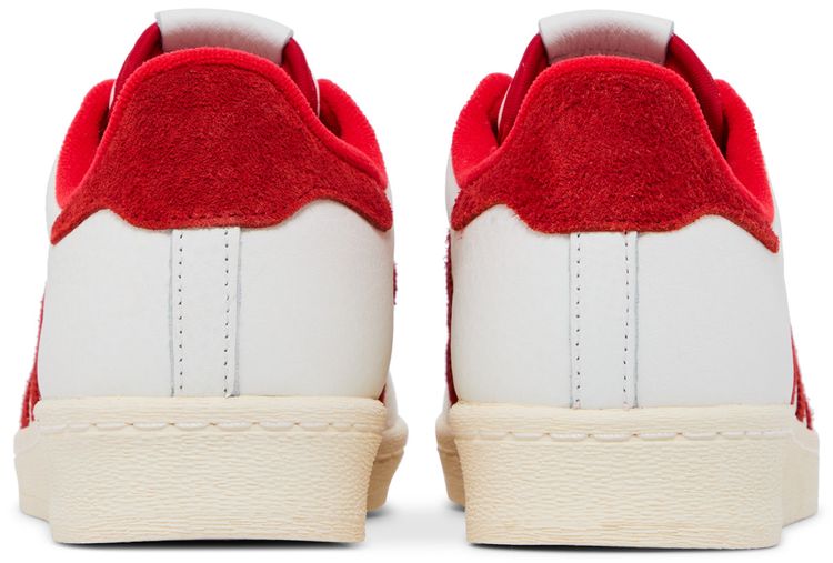 Adidas Superstar 82 White Vivid Red
