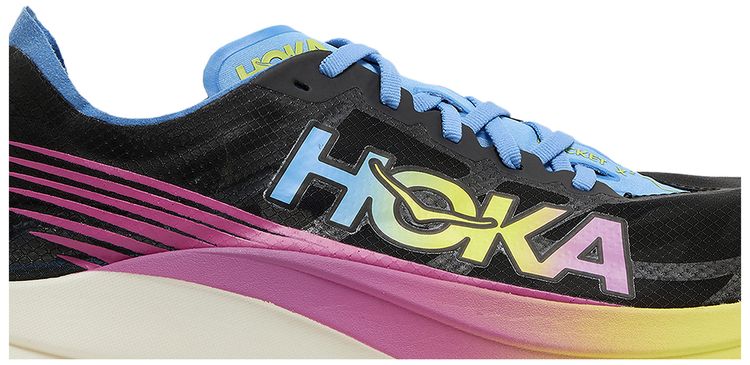 HOKA Rocket X 2 Black Rainbow