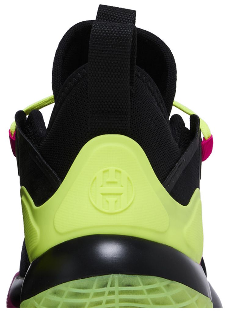 Adidas Harden Stepback 2 Black Shock Pink Yellow