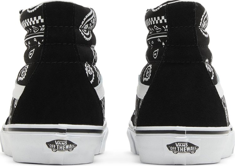 Sk8 Hi Peace Paisley   Black