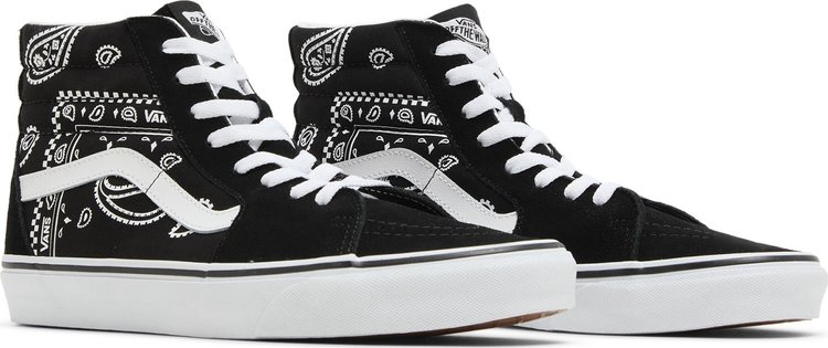 Sk8 Hi Peace Paisley   Black