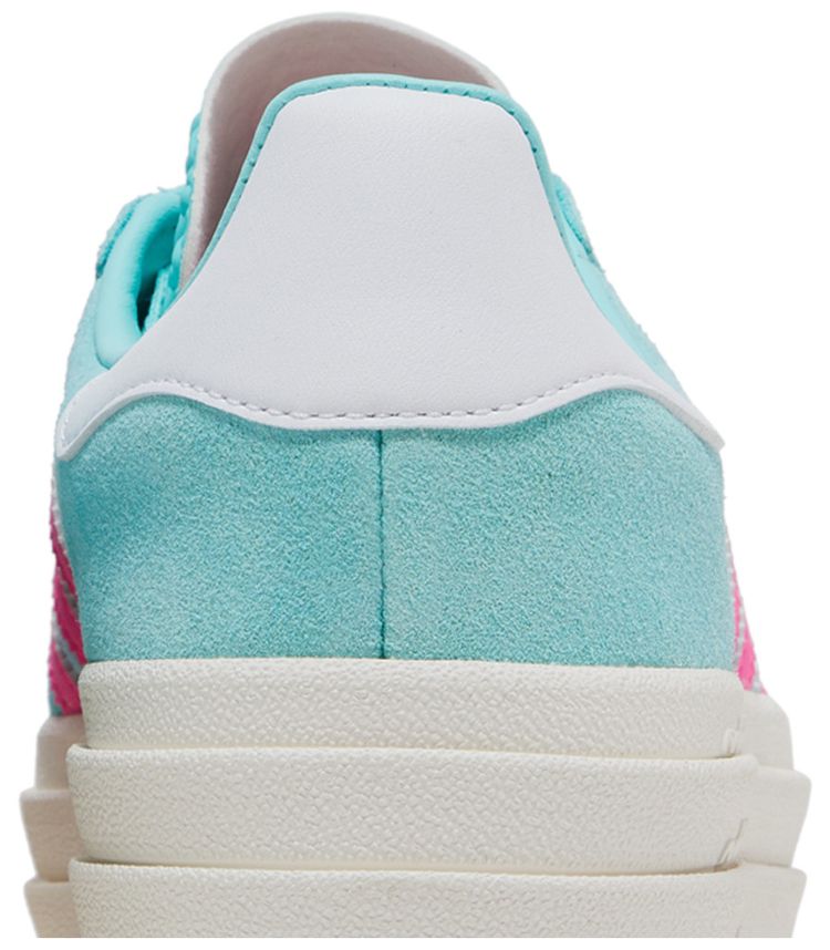 Adidas Wmns Gazelle Bold Flash Aqua Lucid Pink