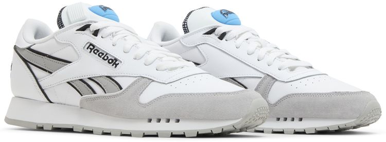 Reebok Classic Leather Pump White Pure Grey