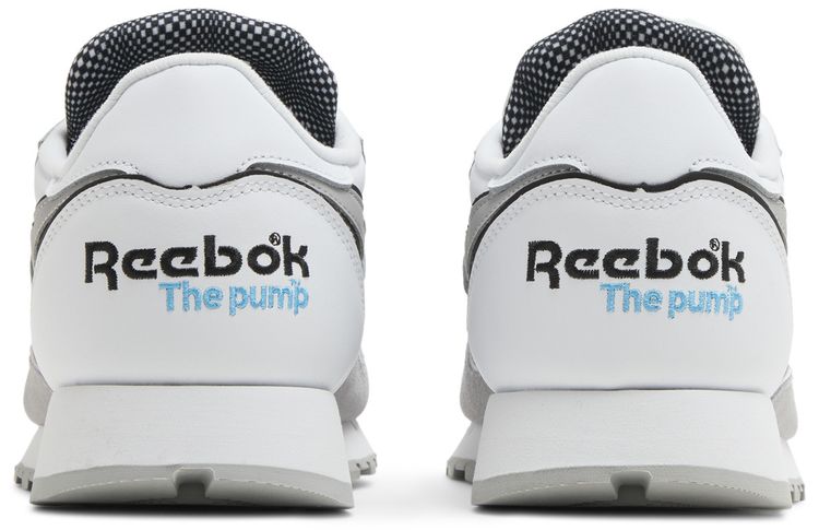 Reebok Classic Leather Pump White Pure Grey