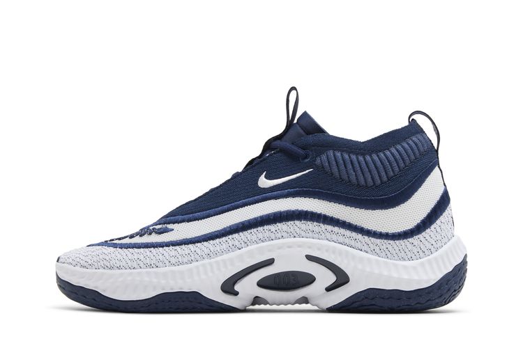 New Nike Cosmic Unity 3 TB Navy Blue White Basketball Shoes Mens Kobe KD Jordan Nike Cosmic Unity 3 TB Midnight Navy for Sale | Authenticity  main image 4