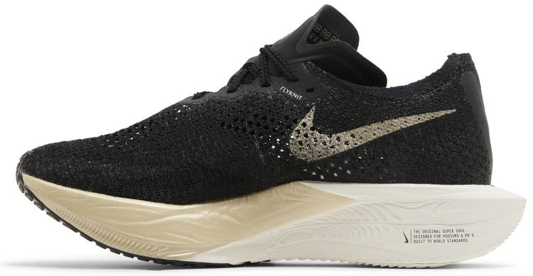 Nike Wmns ZoomX VaporFly Next 3 Black Metallic Gold Grain