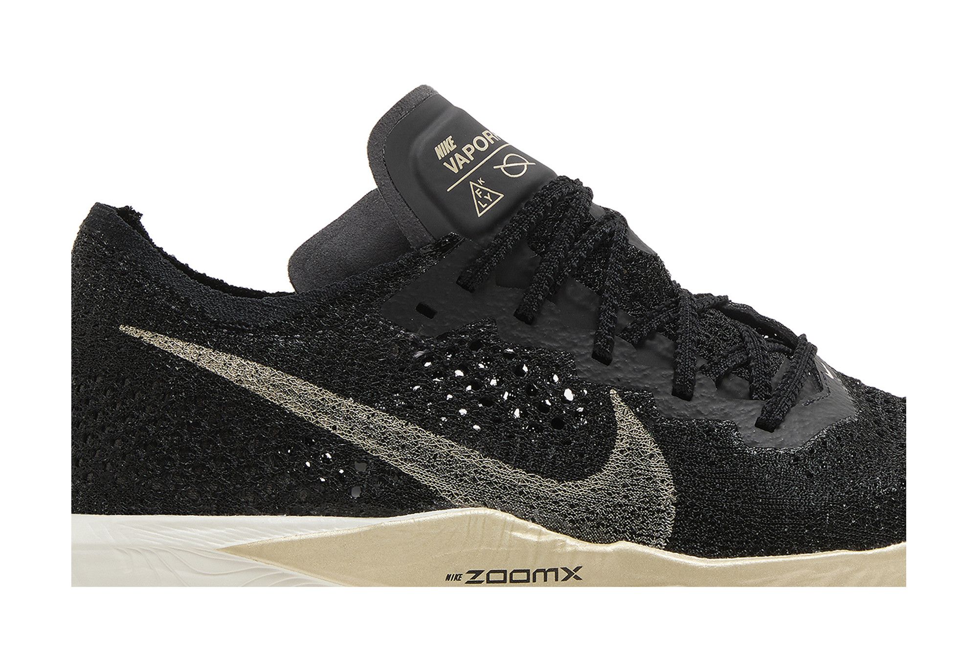 Buy Nike Wmns ZoomX VaporFly Next% 3 'Black Metallic Gold Grain