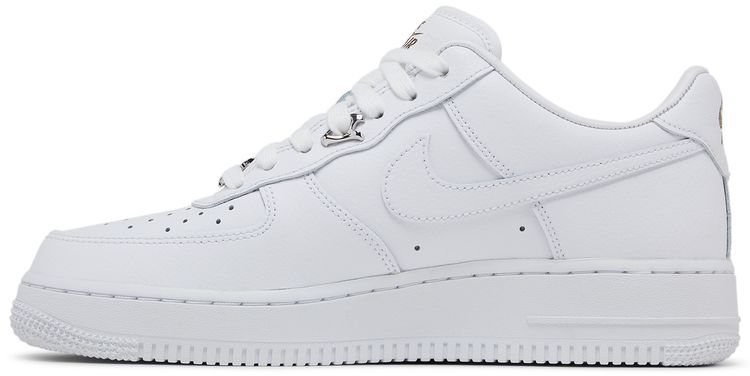 Nike Air Force 1 07 Premium Molten Metal Swoosh Pack   Chrome