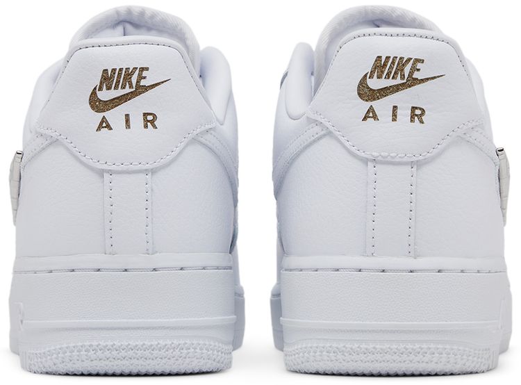 Nike Air Force 1 07 Premium Molten Metal Swoosh Pack   Chrome