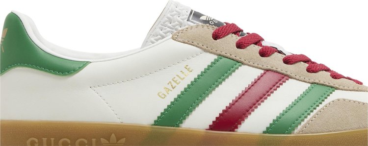 Adidas x Gucci Gazelle White Green Red