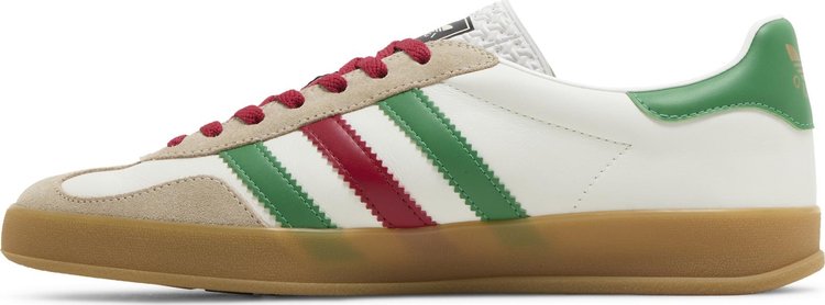 Adidas x Gucci Gazelle White Green Red