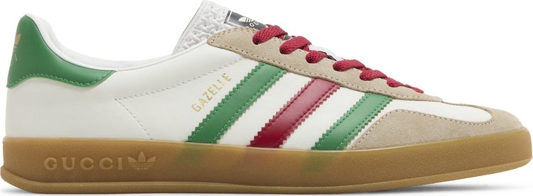 Adidas x Gucci Gazelle White Green Red