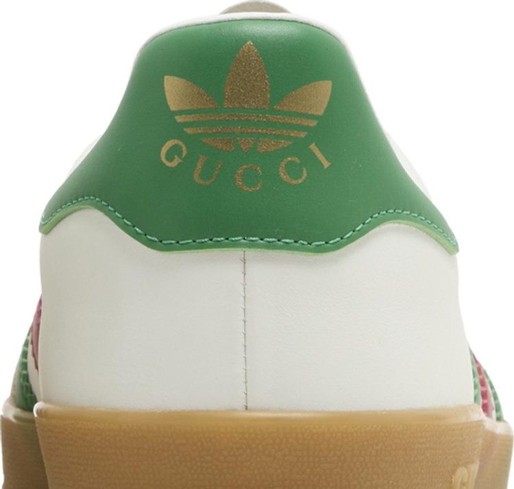 Adidas x Gucci Gazelle White Green Red