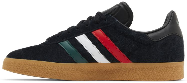 Adidas Gazelle Black Scarlet Green