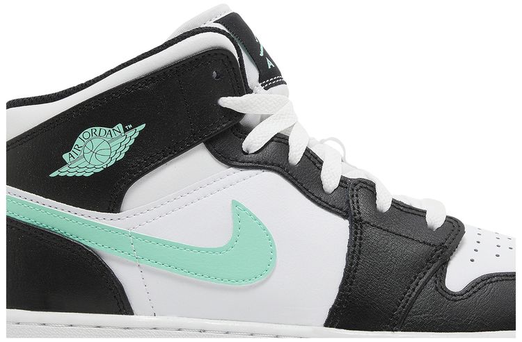 Air Jordan 1 Mid GS Green Glow