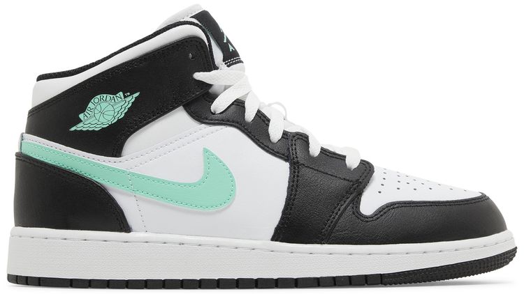 Air Jordan 1 Mid GS Green Glow