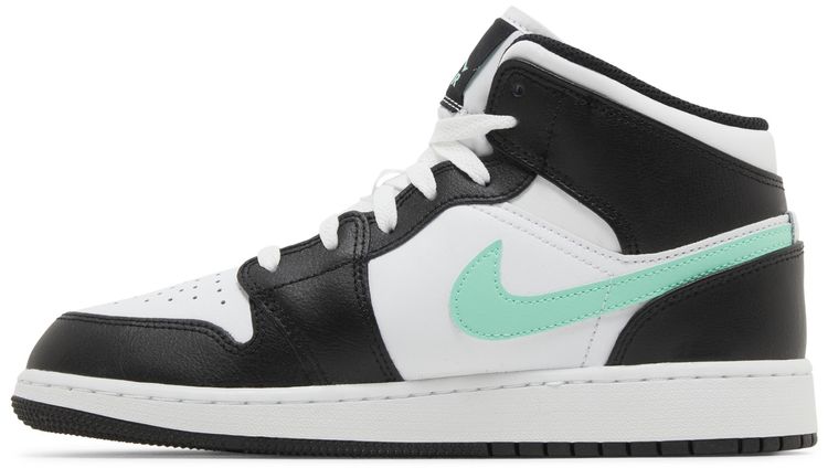 Air Jordan 1 Mid GS Green Glow