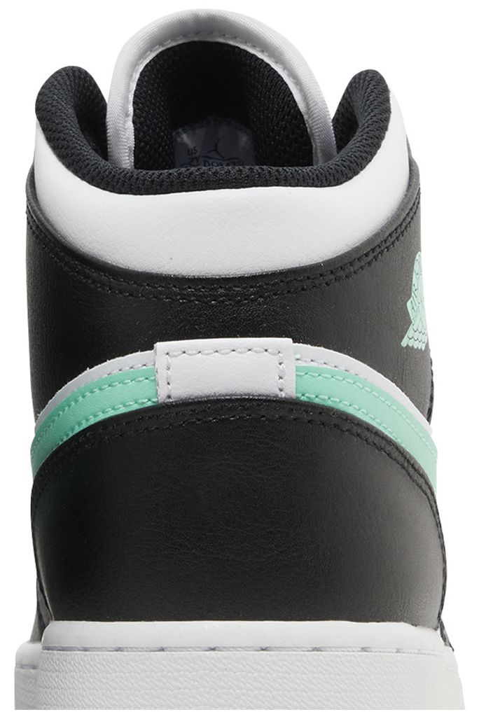 Air Jordan 1 Mid GS Green Glow