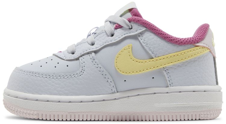 Nike Force 1 TD Grey Citron Fuchsia