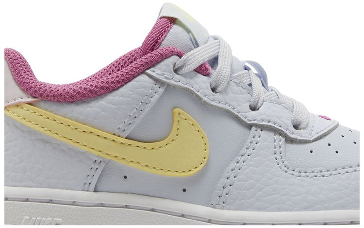 Nike Force 1 TD Grey Citron Fuchsia