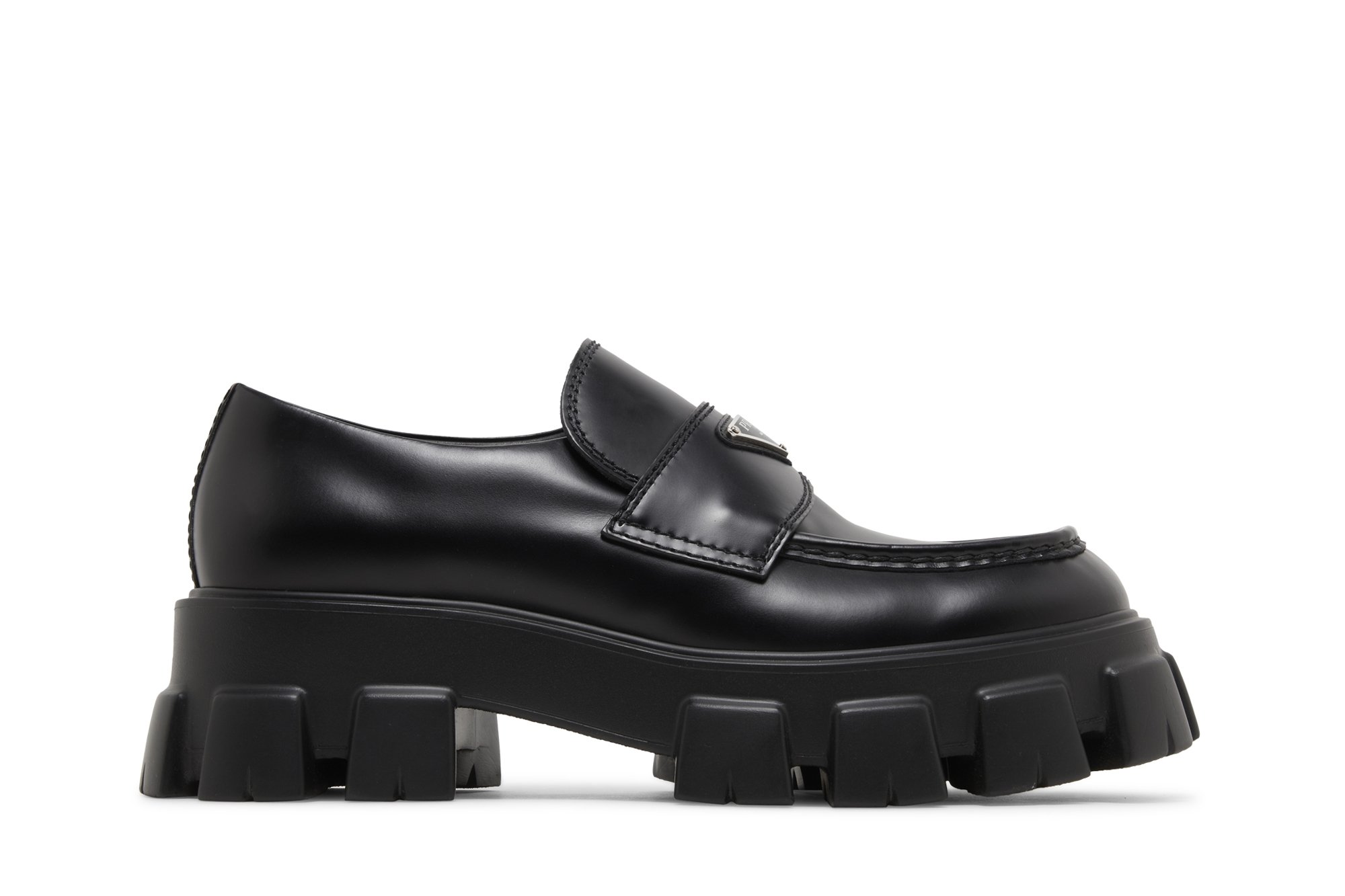 Buy Prada Monolith Loafer 'Black' - 2DE129 B4L F0002 | GOAT