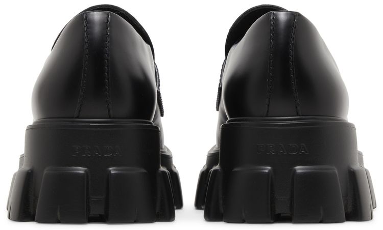 Prada Monolith Loafer Black