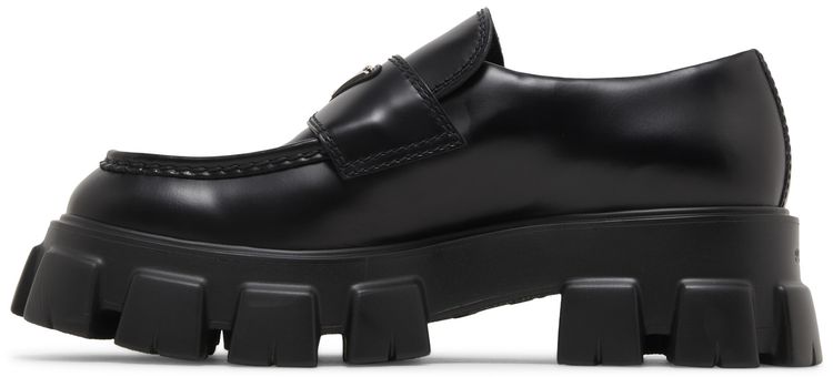 Prada Monolith Loafer Black