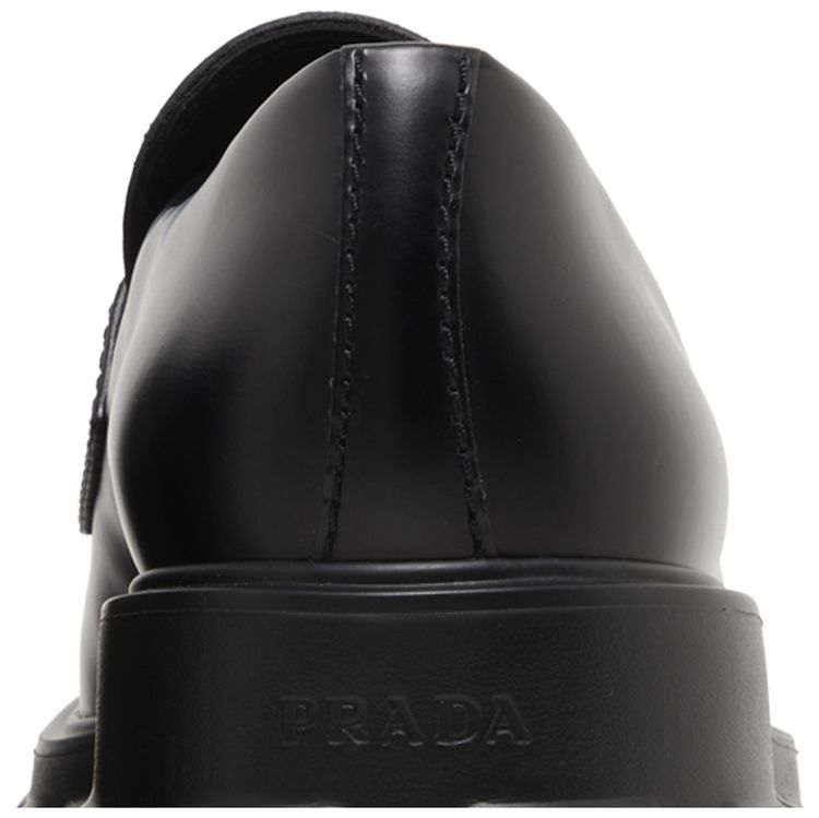 Prada Monolith Loafer Black