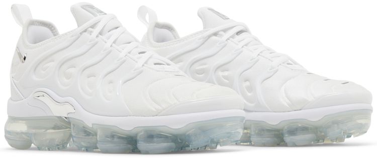 Nike Wmns Air VaporMax Plus White Metallic Silver