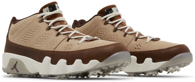 Happy Life Wood x Air Jordan 9 Low Golf Woodgrain