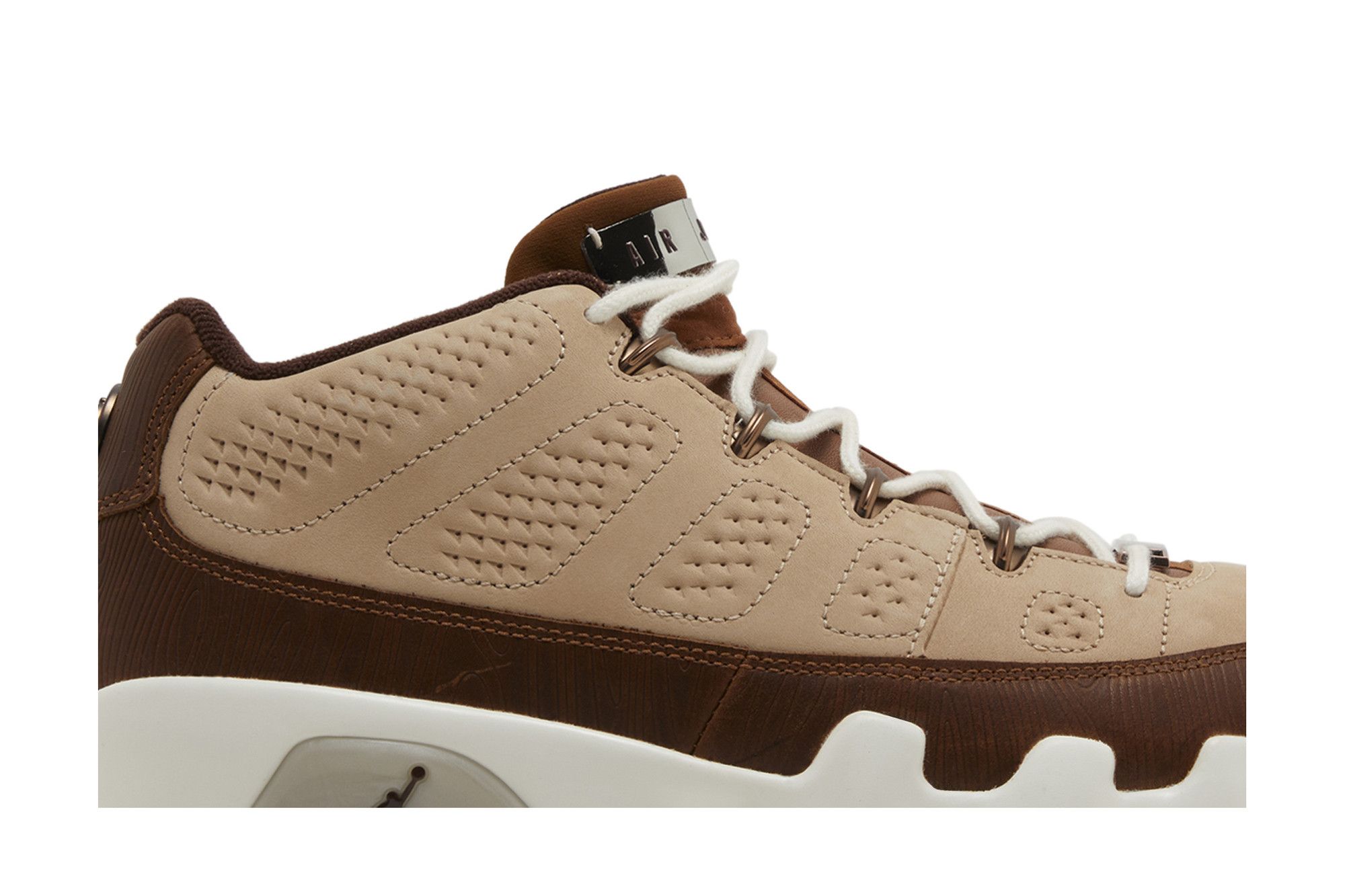Buy Happy Life Wood x Air Jordan 9 Low Golf 'Woodgrain