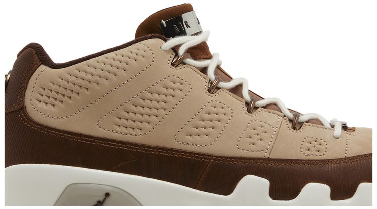 Happy Life Wood x Air Jordan 9 Low Golf Woodgrain
