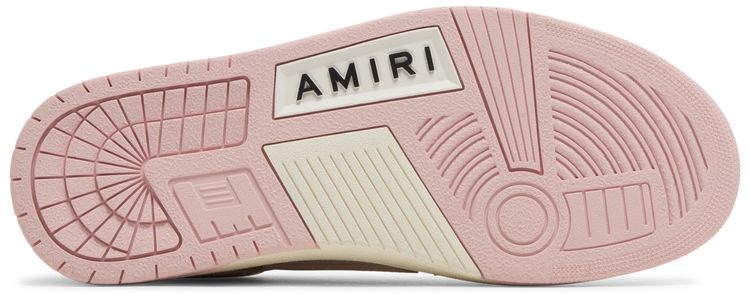 Amiri Wmns Skel Top Low White Pink