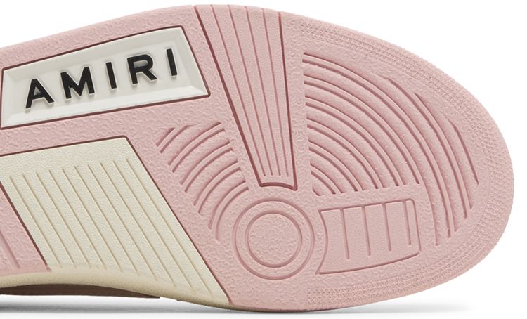 Amiri Wmns Skel Top Low White Pink