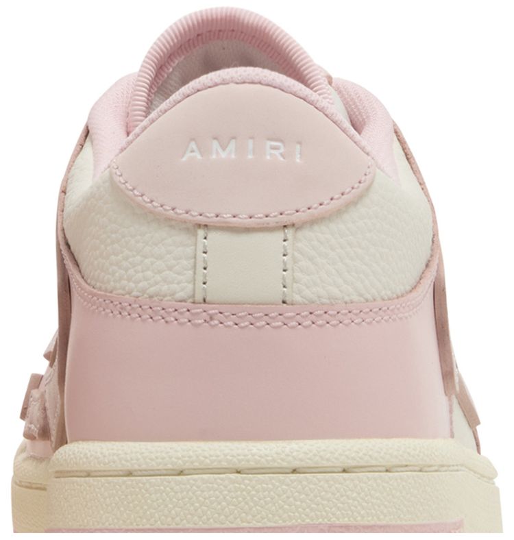 Amiri Wmns Skel Top Low White Pink