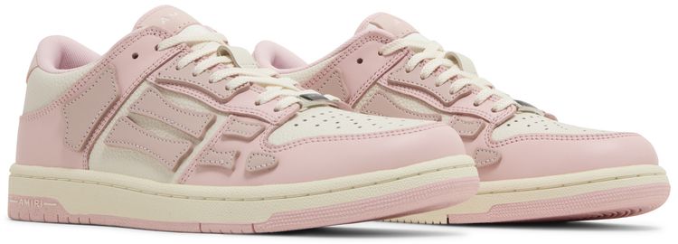 Amiri Wmns Skel Top Low White Pink