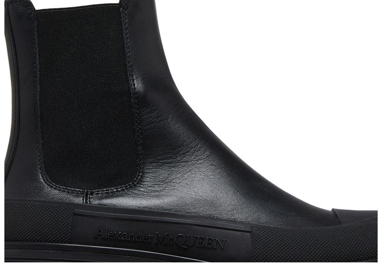 Alexander McQueen Wmns Tread Slick Boot Black