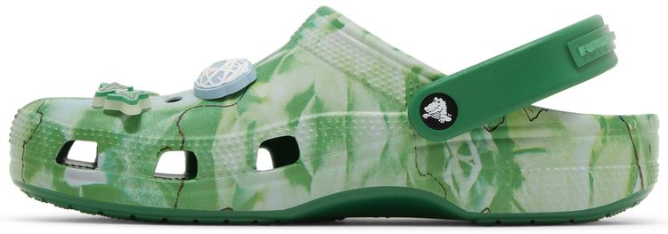 Futura Laboratories x Crocs Classic Clog Green Ivy