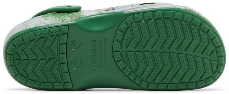 Futura Laboratories x Crocs Classic Clog Green Ivy