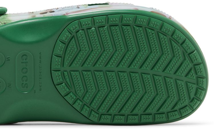 Futura Laboratories x Crocs Classic Clog Green Ivy