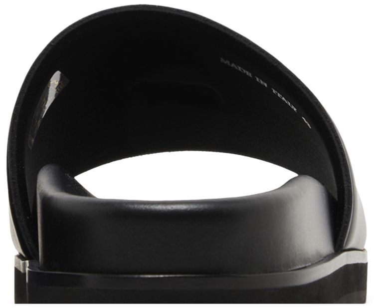 Off White Cloud Off Stamp Slider Black