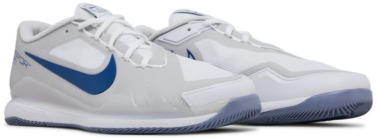 NikeCourt Air Zoom Vapor Pro White Mystic Navy