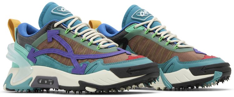 Off White ODSY 2000 Teal Purple