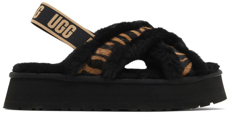 Wmns Disco Cross Slide Tiger Print